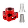 Machined Metal Turbocharger Exhaust Flange Kit with Sealing Gaskets, Bolt-On Adapter Body and 6 Screws for 1.5L 1.6L 2.0L 2.7L Engine Routine