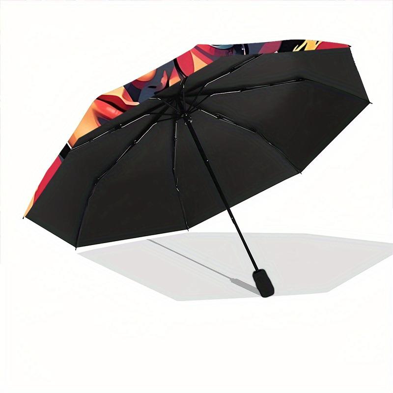 1pc Harry Potter Automatic Umbrella - Foldable with 8 Iron Ribs, Portable for Outdoor, Gift, Outdoor Umbrell141