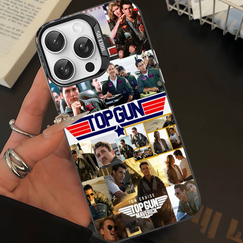 Action Film T-Top G-Gun Phone Cases For IPhone 17 16 15 14 13 12 11 Plus Pro Max Pro Color Matte Cover