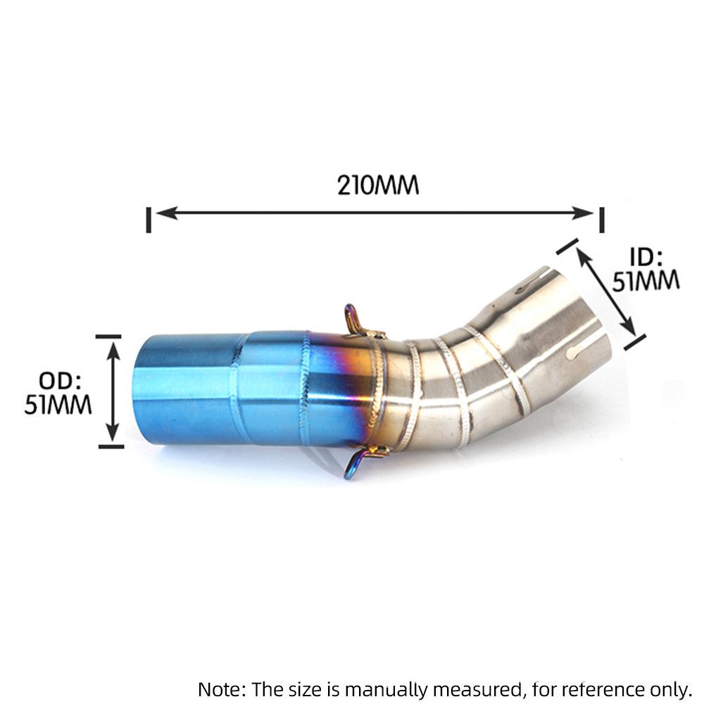 Kawasaki Z900 Burnt Blue Mid-Pipe Exhaust Adapter