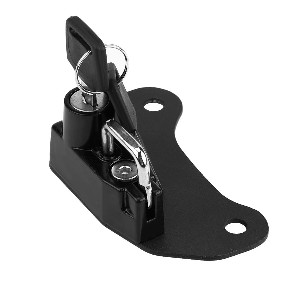 Alloy Helmet Lock with Two Keys, Size, Portable Alu um Alloy Material, for Indian 2015 to 2018