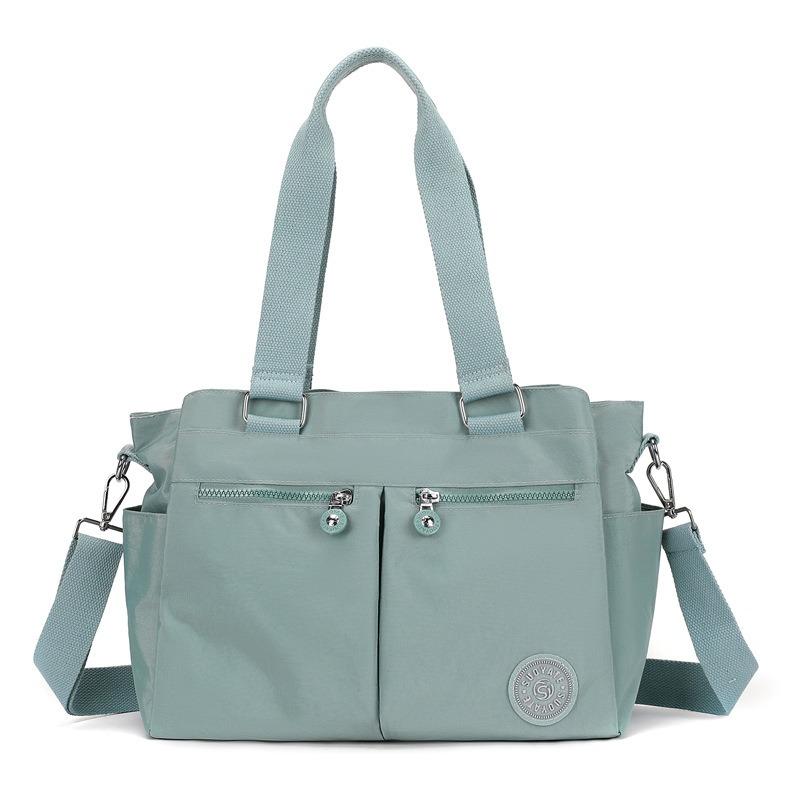 Autumn Generation Label Women's Shoulder Bag Nylon Cloth Women's Bag Multi-compartment Large-capacity Mother Handbag