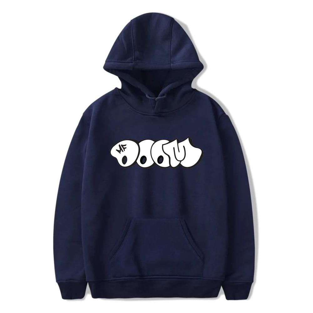 MF DOOM Rapper Hoodies Anime Print  Streetwear Unisex Unisex Fashion Oversized Sweatshirts Hip Hop Hoodie Tracksuits Unisex Clothing