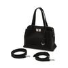 Daks Black Leather Tote Bag With Buckle Dcba6e168bk