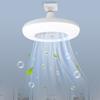 E27 LED Ceiling Fan Lamp 1-Gear Speed Cooling Fan Light with Remote Control Electric Cooler Adjustable Color Temperature