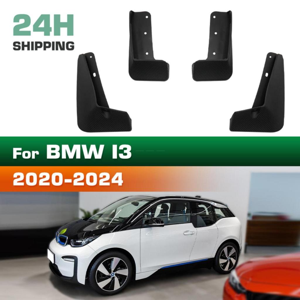 4PCS Car Mud flaps Splash Guards Mudguards Car Mud Flaps Compatible with BMW i3 2020 2021 2022 2023 2024