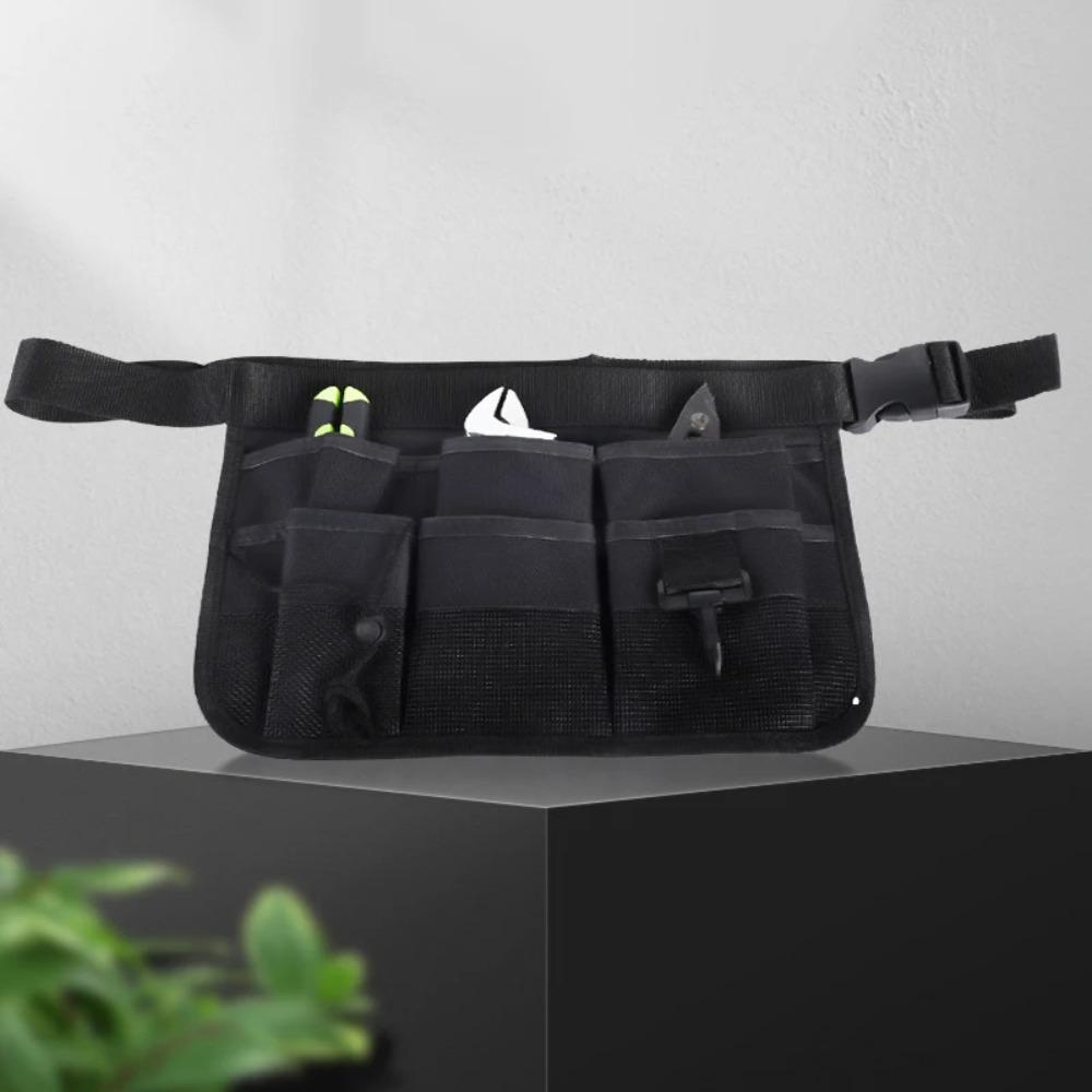 Waterproof Multi-Pocket Tool Waist Bag – Modular Oxford Utility Belt for Carpenters, Gardeners & DIY
