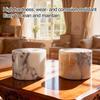 Marble Night Light Portable Touch Bedside Table Lamp Adjustable Lighting Modes Rechargeable Cordless LED Light Ambient Lighting for Bedroom Office