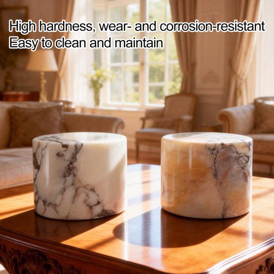 Marble Night Light Portable Touch Bedside Table Lamp Adjustable Lighting Modes Rechargeable Cordless LED Light Ambient Lighting for Bedroom Office