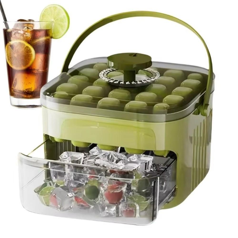 Machine à glaçons avec couvercle Easy-press avec capuchon Easy Press pour le stockage au réfrigérateur