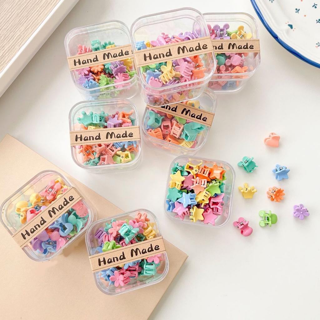 Star Hair Claw Clip Flowering Hair Claw Clamp Heart Butterfly Hair Catch Barrettes Strong Hold Hairpin for Girls