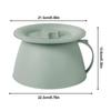 Chamber Pot 1.5L Bedside Spitting Pot With Handle For Outdoor Chamber Bucket For Men Youth Women Husband Daughter Son Wife Boys