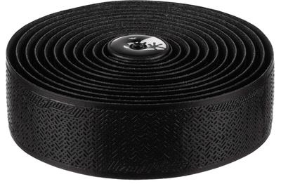 DSP Bar Tape Lizard Skins με Πώματα Τιμονιού Jet Black V2, Πάχους 2,5mm, Πώματα Βιδωτά,