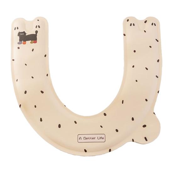 Toilet Seat Cartoon Pattern Non-Slip Toilet Seat Protector Self-adhesive Thickened Bathroom Toilet Seat Cover Sensitive Skin Toilet Seat Mat