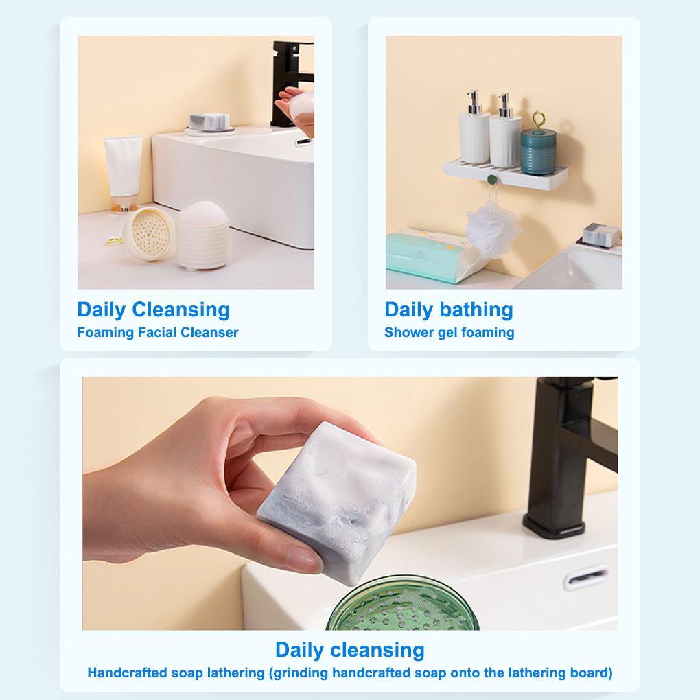 Face Washing Foam Maker Travel Use Portable Hand Wash Bubble Making Foamer High Efficiency Foaming Tool Bathroom Accessories