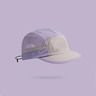 1Pc Breathable Mesh Baseball Cap, Color-Blocked Adjustable Sun Hat, Suitable for Outdoor Walking and Daily Wear, Unisex Adjustable Daily Hat