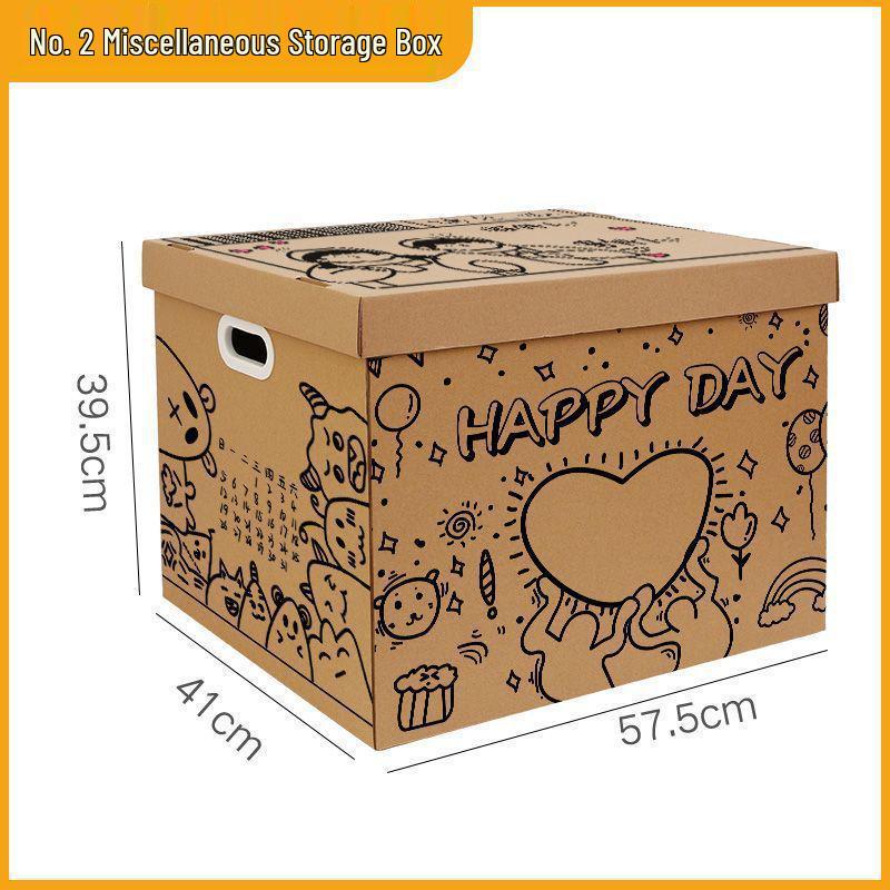 Creative Graffiti Birthday Box: Sneaker, Snack, Clothes, Book & File Organizer