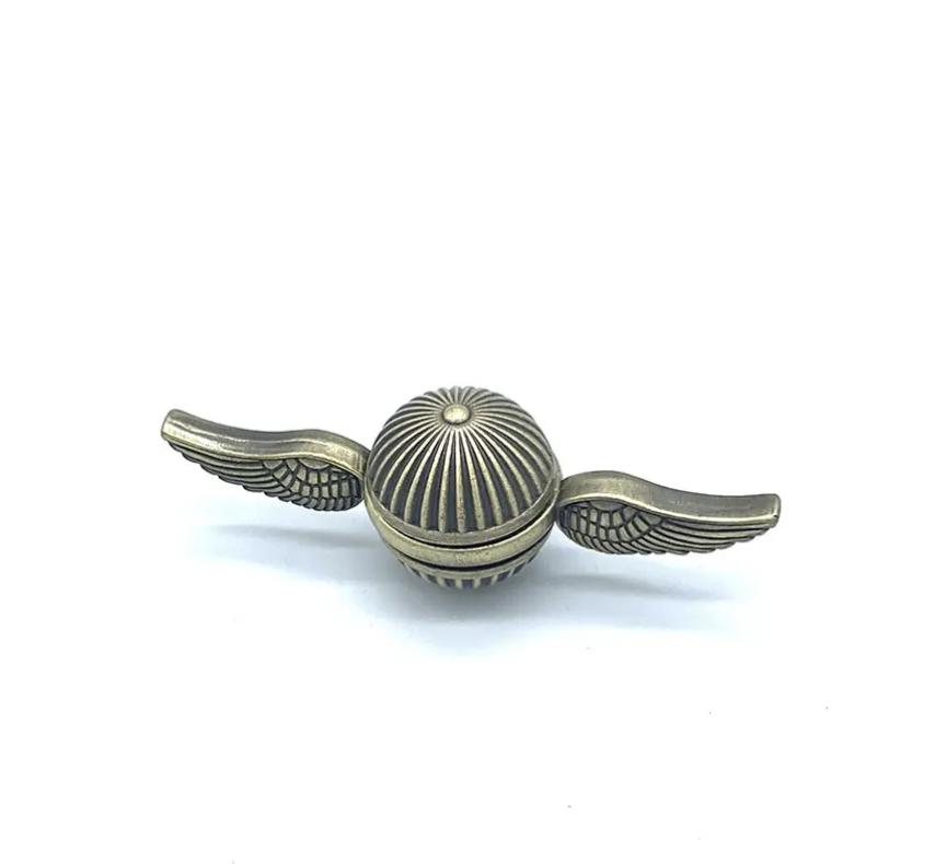 

Golden Snitch Cupid Fidget Spinner Antistress Angel Wings Hand Rotation Fidget Toys Hand Spinner Metal Toys For Kids Gift