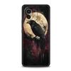 Black Raven Phone Case Cover for Xiaomi Mi 17 Pro Max 15 14 13 12 11 Ultra 15T 14T 13T 12T 11T Pro Lite Soft TPU Shell Funda Bag