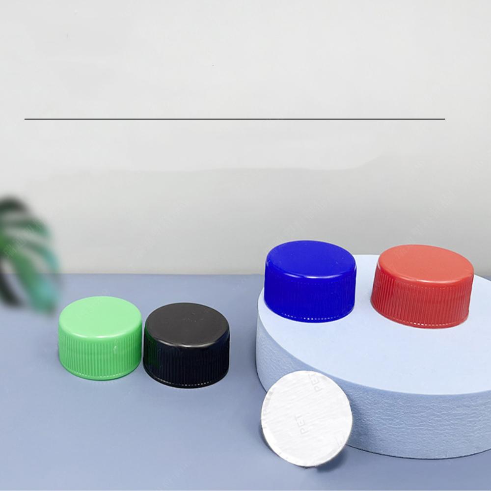 20pcs Circular Plastic Bottle Cap 28mm Screw Bottle Cap Drinking Bottle Cap  Bottle Accessories