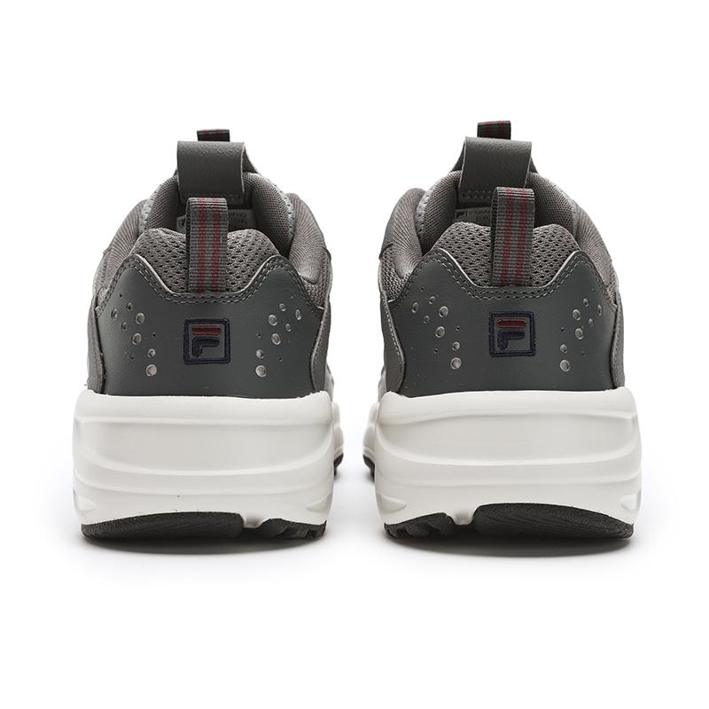 Fila Tracer Versatile Low-Top Running Shoes Men Sneakers Smoke-Gray F12M442126FHQ