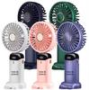 Portable Handheld Mini Fan with Power Display, Outdoor Handheld Fan with Mobile Phone Holder