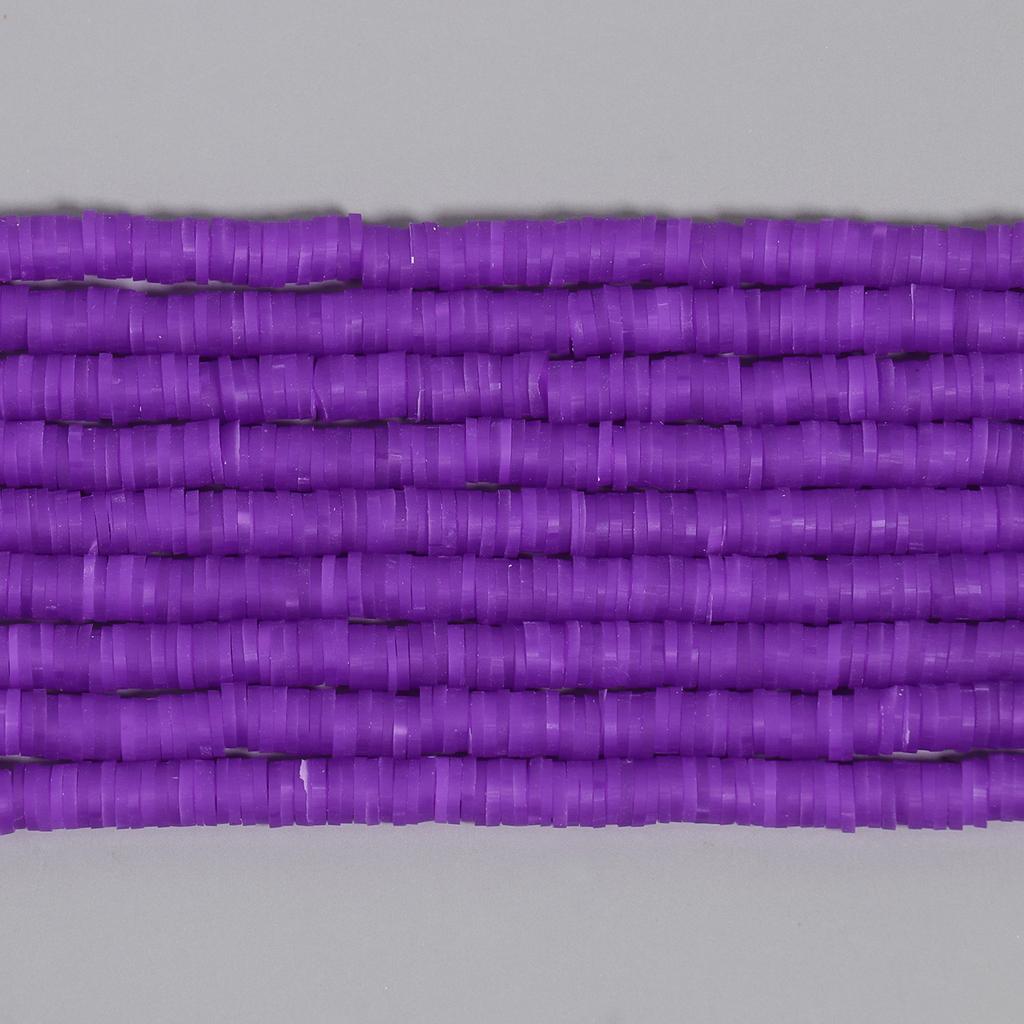 3500pcs 10 Strands Jelly Color Slice Polymer Clay Spacer Beads Chip Disk Heishi Beads For Jewelry Making DIY Handmade