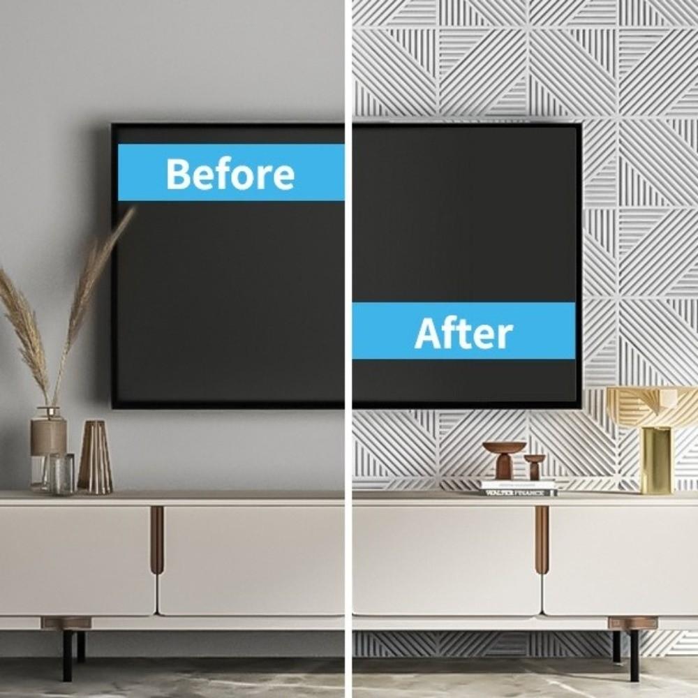 Self-adhesive Decorative 3D Wall Panels PVC 3D Wall Tiles New Wallpaper