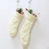 Heavy Knit Christmas Gift Present Candy Socks Stocking Holidays Party Home Decoration