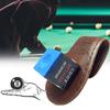 Magnetic Chalk Bag Leather Chalk Holder for Billiards Cue Magnetic Belt Clip Compact and Delicate Stitching Billiard Accessories