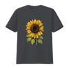 Sunflower Summer Cottagecore Aesthetic Girls Unisex Bold and Fashionable s T Shirt for vintage Washed Slightly homme