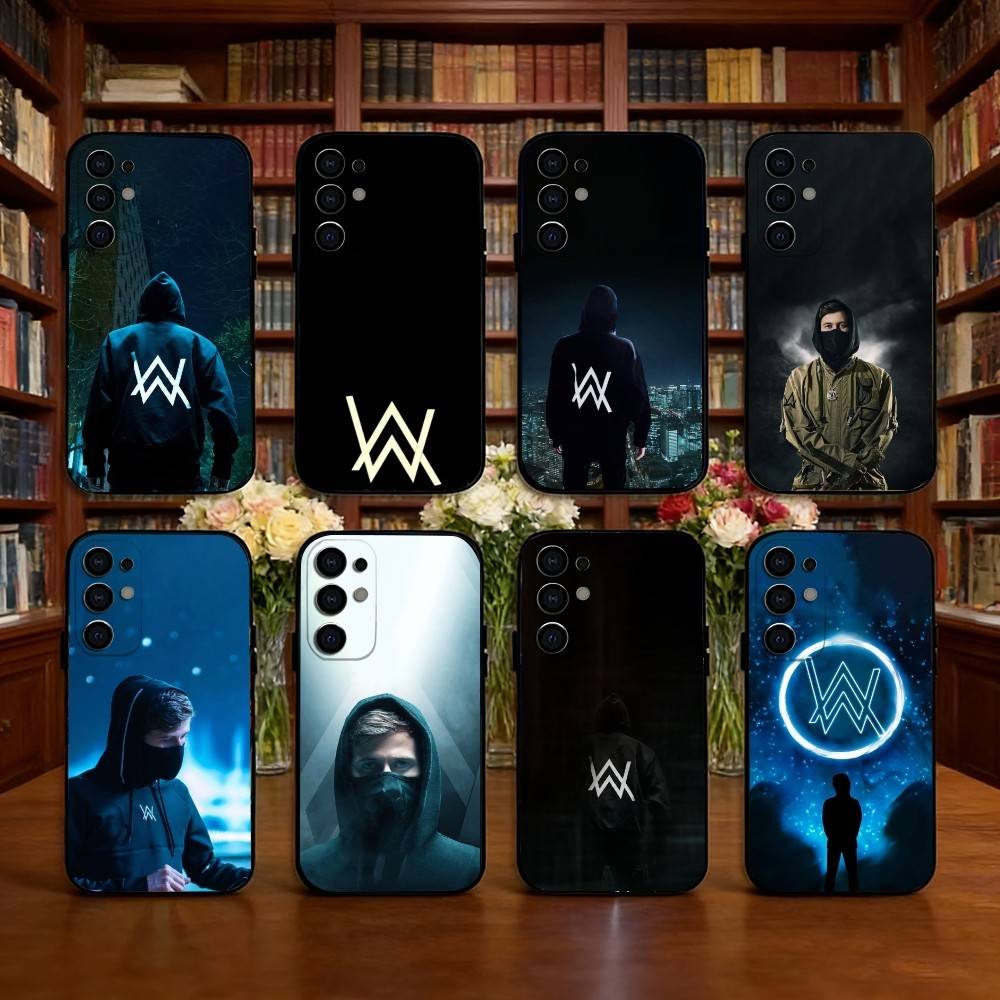Alan Olav Walker Phone Case Black Silicone Soft For Samsung S25,S24,S21,S22,S23,S30,Ultra,S20,Plus,Fe,Lite