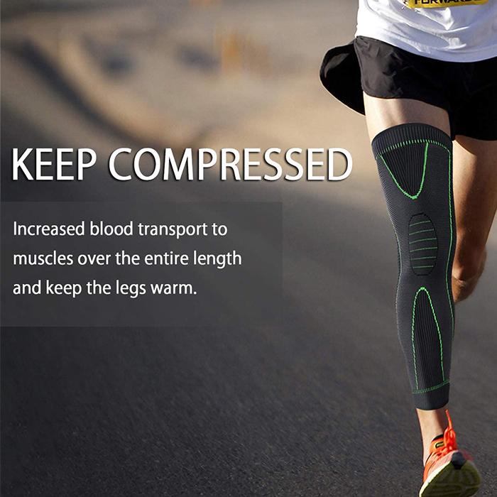Sports Outdoor Volleyball Protective Gear Custom Gym Accessories Knee Compression Sleeve