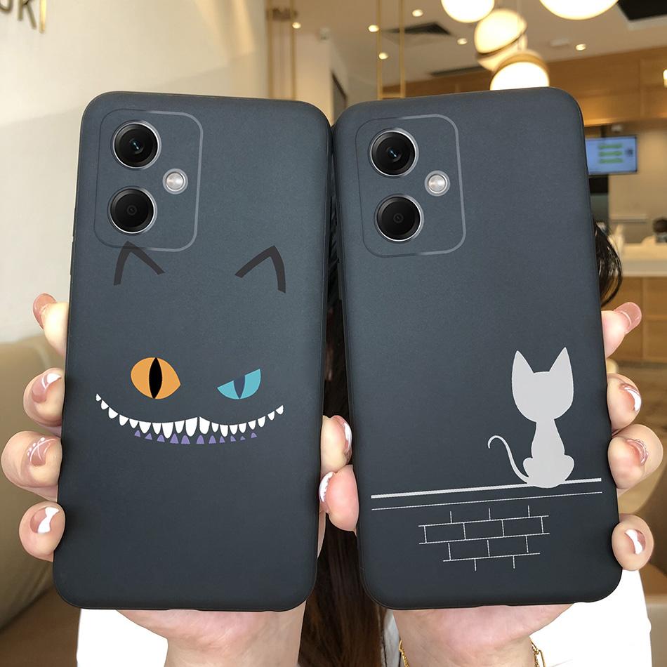 Case For Xiaomi Redmi Note 12 Pro 4G 5G Girl Phone Shell Soft TPU Anti Drop Back Cover Bumper For Redmi Note12 12Pro Coque Funda