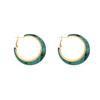 European and American round hollow earrings femininity earrings personalized earrings