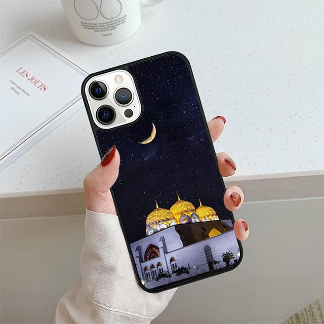 Muslim mosque building Phone Case For iPhone 17 Air 13 12 Cover For Apple 14 15 16 Pro Max Plus Coque