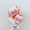 Pink Bow Is Suitable for Apple AirPods1/1 Bluetooth Headset Case Pro/pro1/1st Generation Headphone Case.