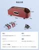 Car Rear Seat Car Drink Multifunctional Storage Box for Rear with Tissue Holder and 2 Cup Car Convenient Car PU Car Seat Back Organizer with 2 Easy