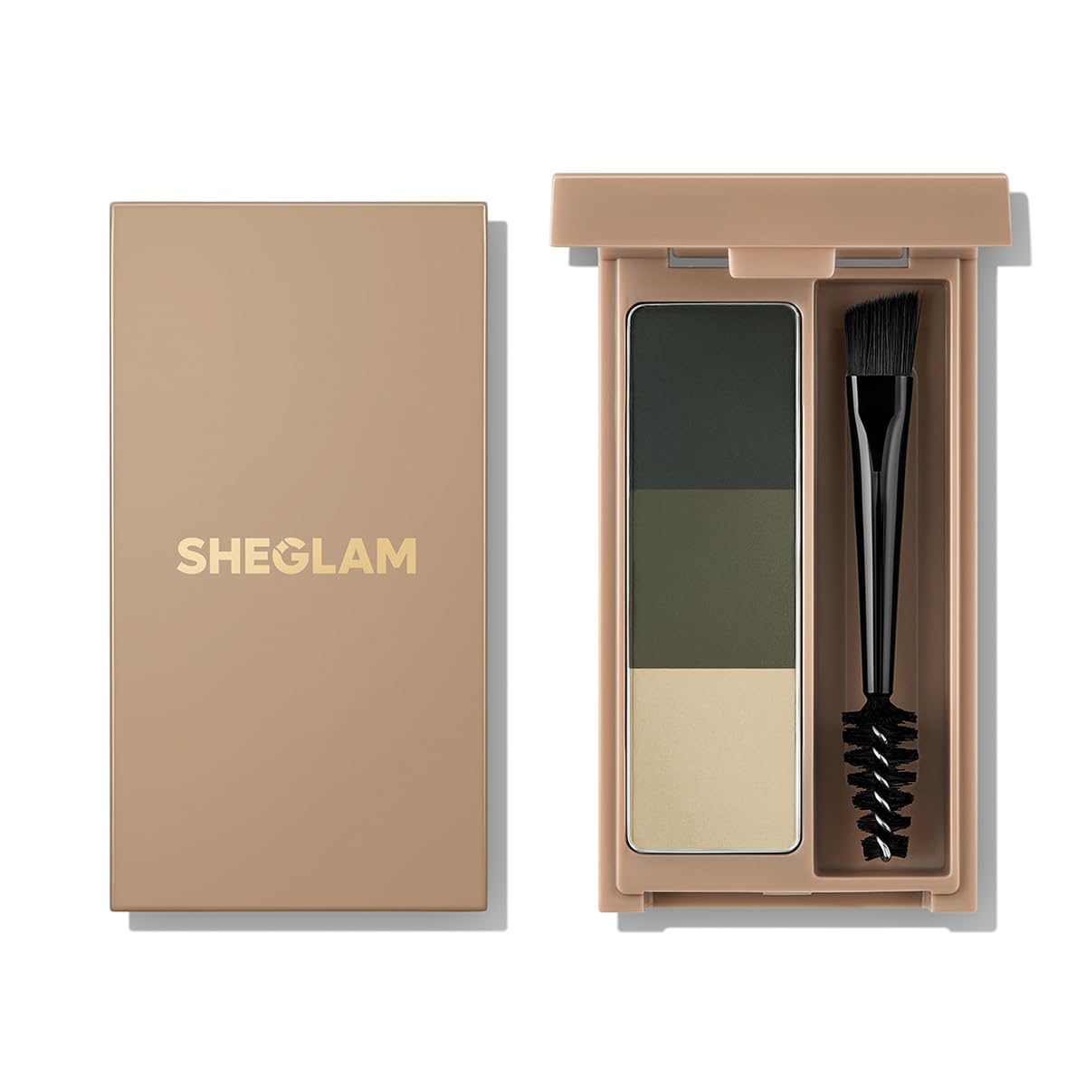 

SHEGLAM Designing Eyebrow Brown 3-Color Gradient - Portable - Olive