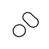 Oil Filter Housing Gasket for Acura/Honda: 91326-PL5-003, 15312-R40-A01
