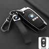 Zinc Alloy Car Key Case Cover Shell For E60 E61 E70 E81 E87 E90 E91 E92 X1 X5 X3 1 3 5 6 Series Z4 Auto Keychain Accessories