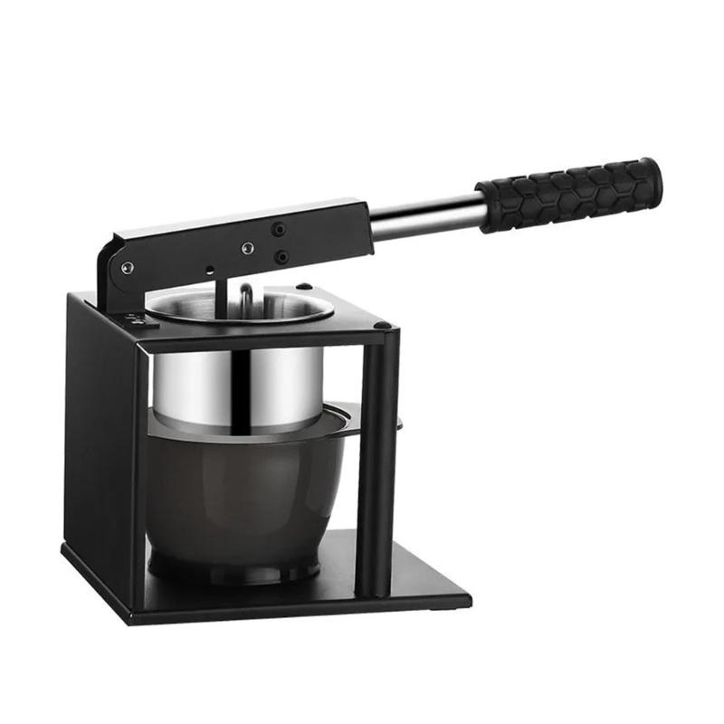 

Ручная соковыжималка из нержавеющей стали, ручная соковыжималка большой емкости, инструмент для выдавливания фруктов, кухонные аксессуары 1