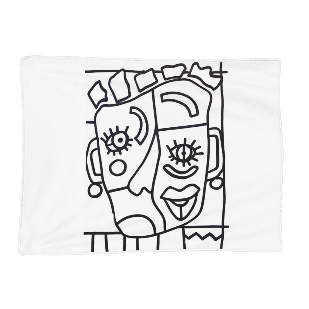 Pablo Picasso Don Quixote Spanish Artist Blanket Soft Warm Flannel Throw Blanket Bedspread for Bed Living Room Picnic Home Sofa