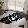 Las Vegas Raiders Design Crystal Velvet Carpet Cozy Non?Slip Printed Rug For Bedroom Living Room Entrance