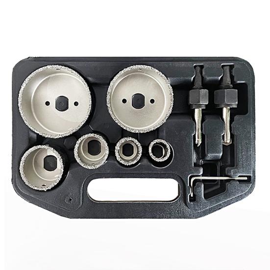 9Pcs/Set Hole Saw Kit High Strength Dedicated Sharp Hole Opener Punching Accessories Workshop