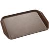 Handun Commercial Non-slip Rectangular Plastic Tray