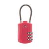 TSA Customs Password Lock Anti-theft Wire Rope Padlock Durable 3 Digit Combination Lock  Travel