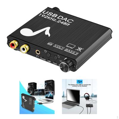 192KHz DAC Digital SPDIF to Analog Converter Stereo pro PS3