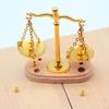 NEW Dollhouse Vintage Balance Scale Miniatures Model Accessories Of 1:12 Doll House Decor Kids Pretend Play Ornaments Gifts
