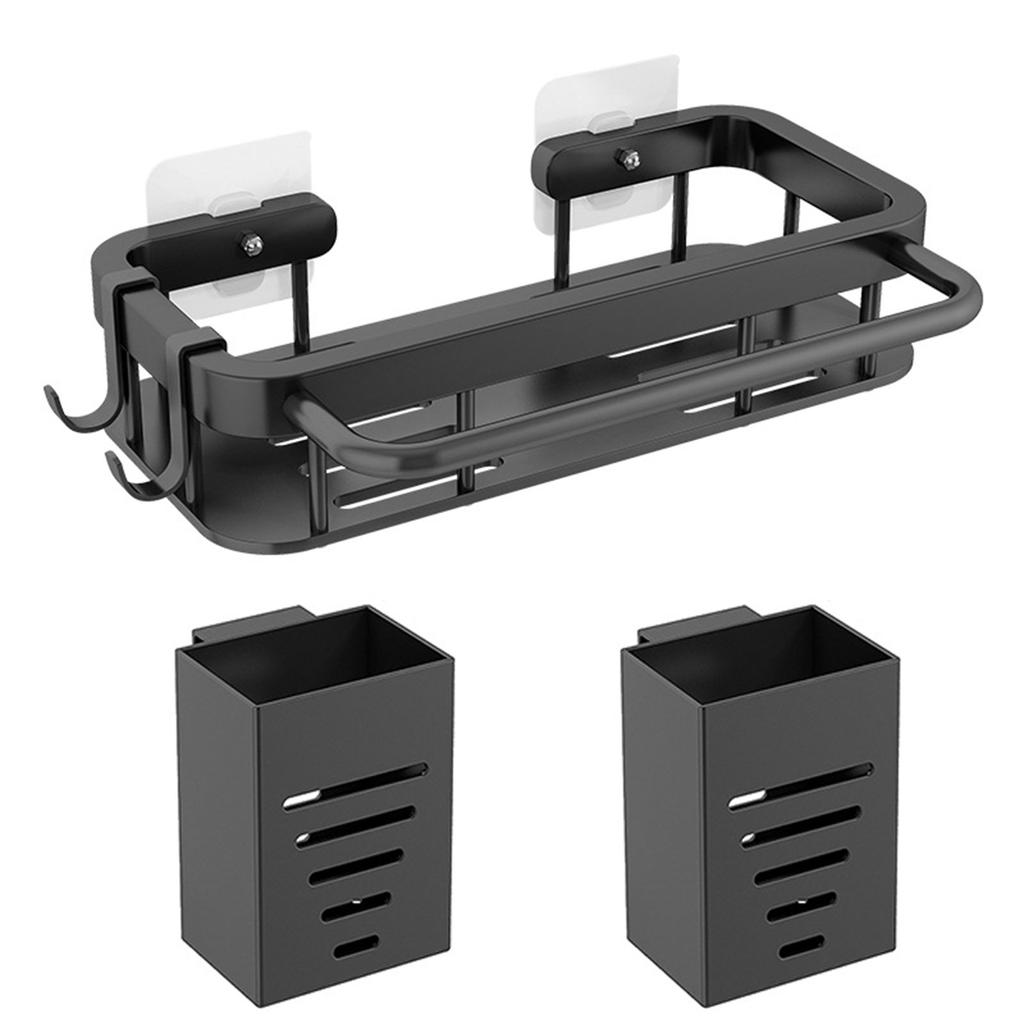 Multifunctional Kitchen Sink Holders Adhesive Wall Mounted Countertop Drainer Rack For Facial Cleanser